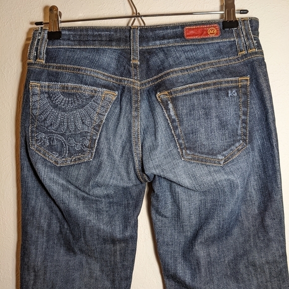AG Athena denim mid rise cropped jeans - Picture 4 of 11